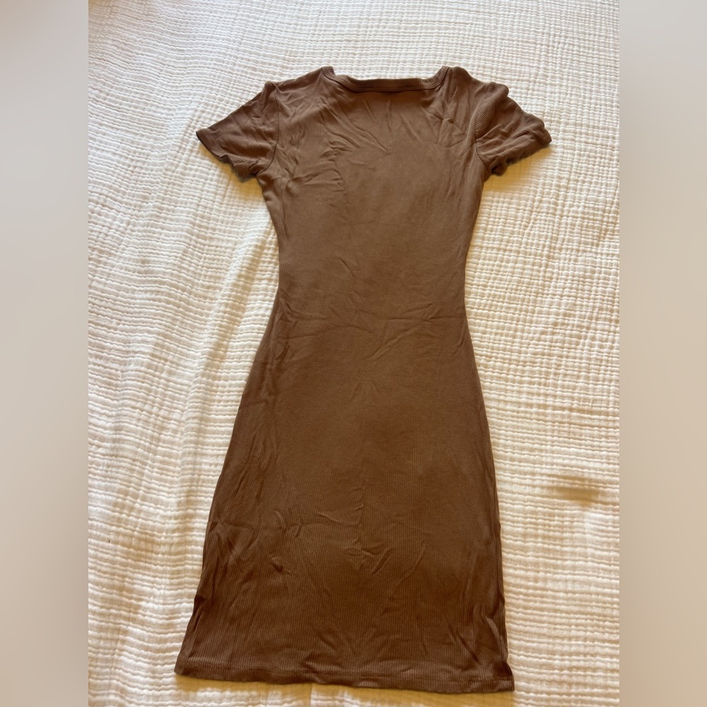 Naked Wardrobe mini tee shirt dress